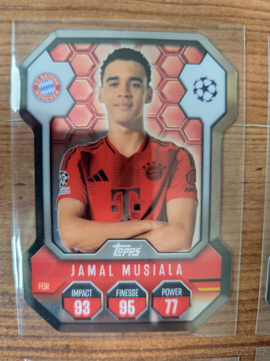 Fotbalové kartičky Match Attax 2024/25 - Chrome Shield - 12