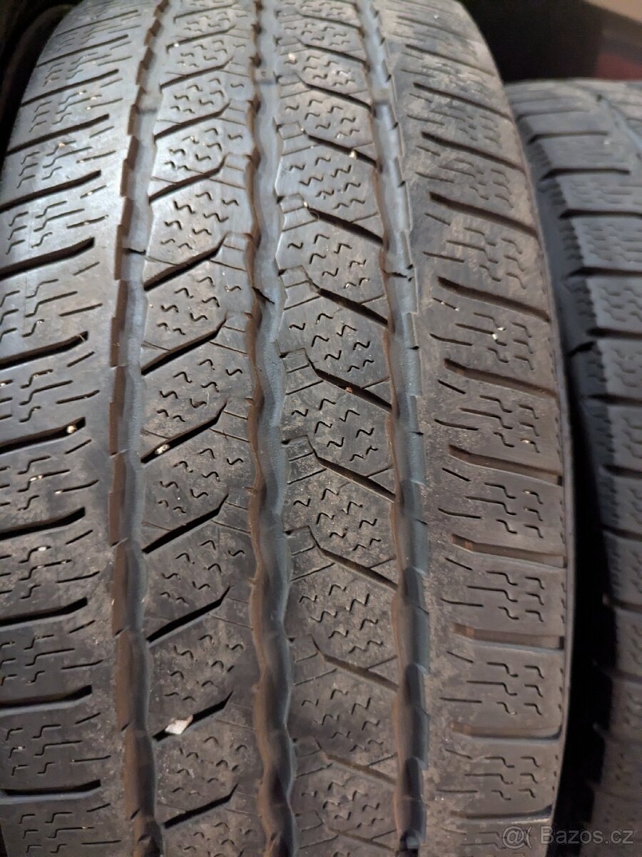 ALU AEZ 17", rozteč 5x120 . Zimní 215/60/17 C - 12
