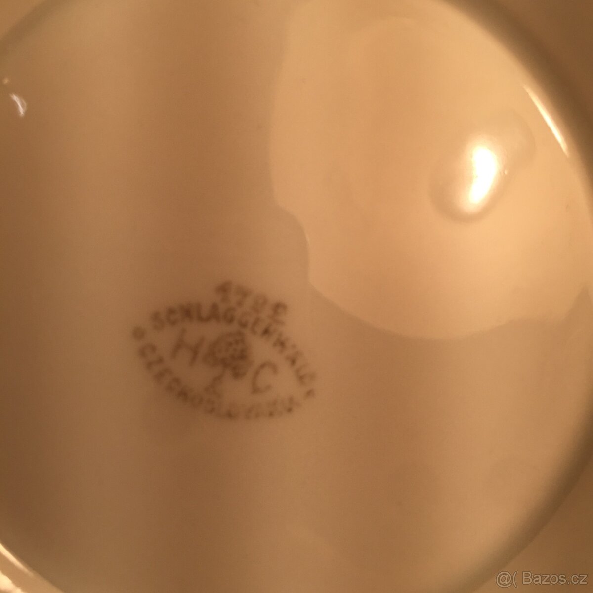 Stará konvice džbánek,cukřenka Schlaggenvald Slavkov - 12