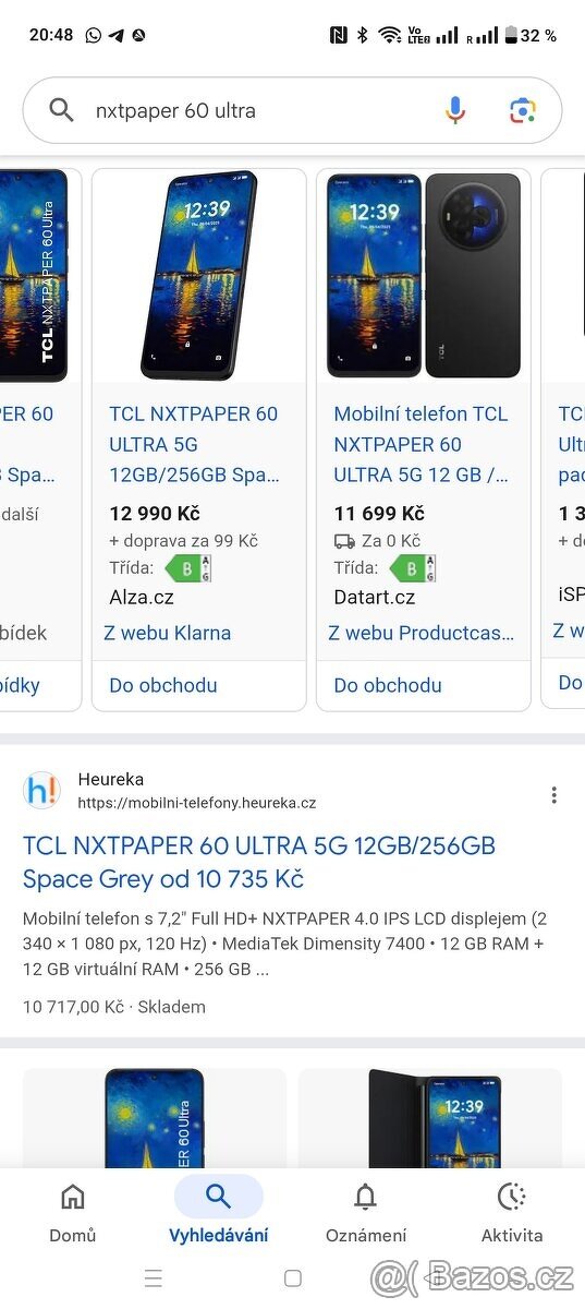 TCL NXTPAPER 60 ULTRA Novinka, Uvedení na trh 9/2025 - 12