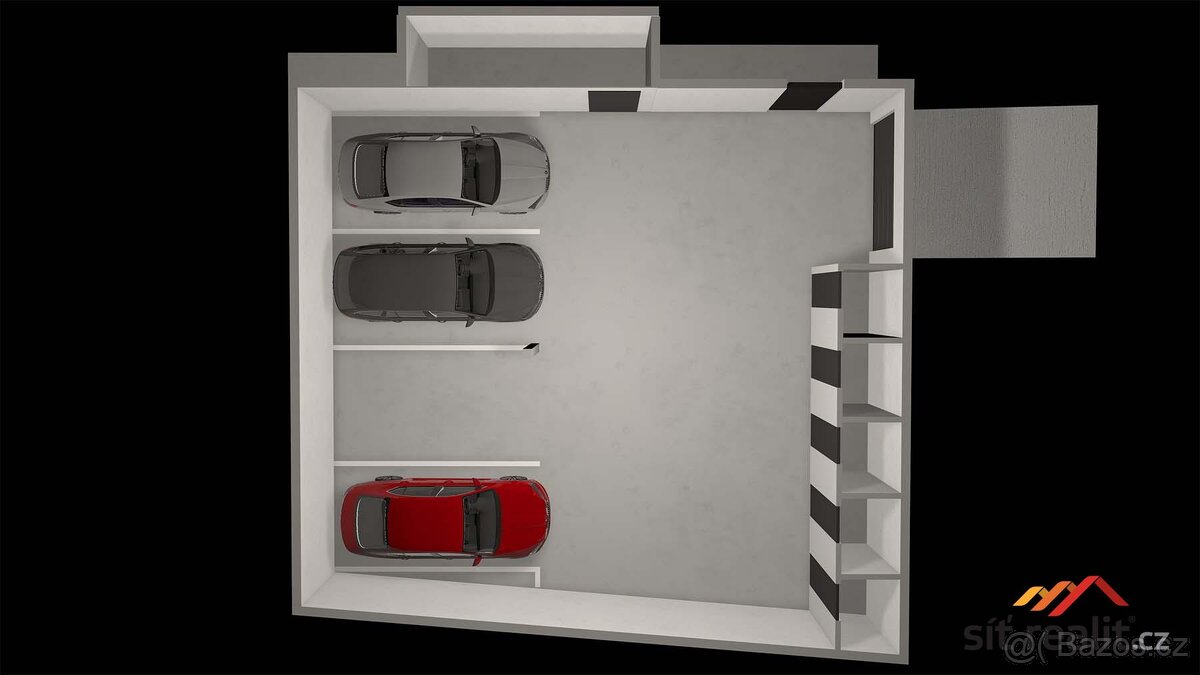 Novostavba byt 2+kk, 55m2 + 46m2 zahrada, parkovací stání př - 12