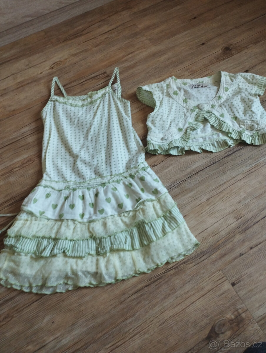 Dívčí šaty 3x šaty cena od 60 Kč - 12