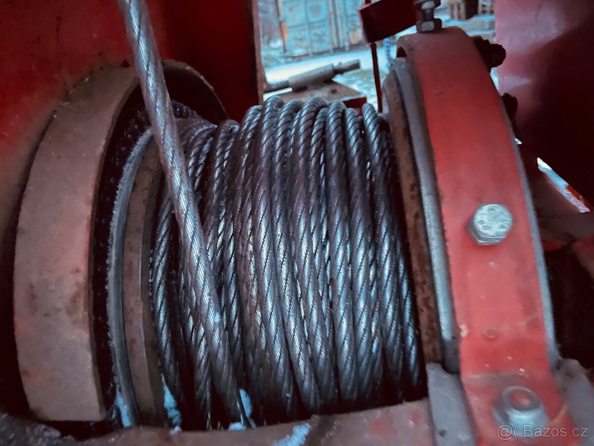 Naviják za traktor FRANSGARD 6T -pěkný stav- - 12