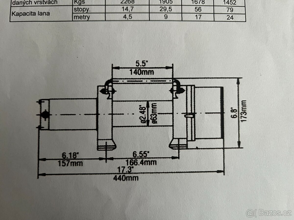Na prodej nový naviják Hunter - 12