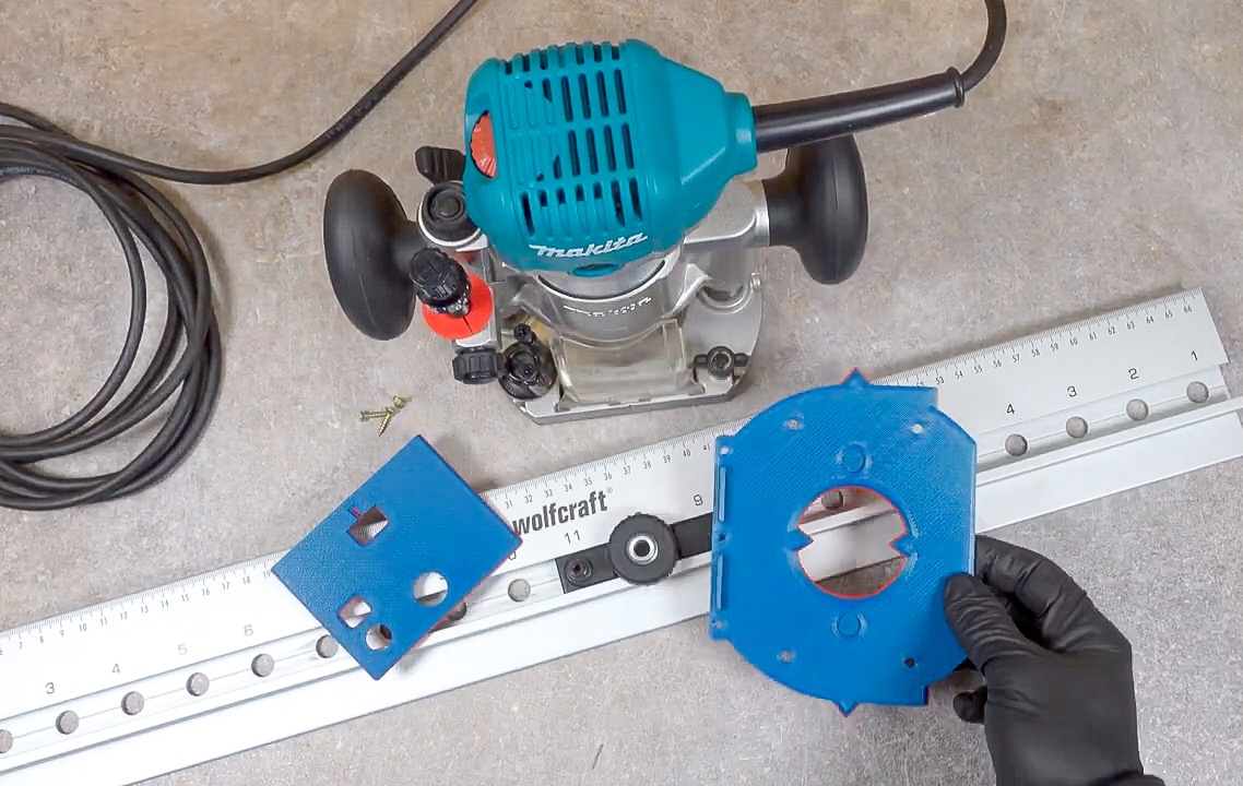 Prípravok pre vŕtanie otvorov systému LR32 Makita Wolfcraft - 12