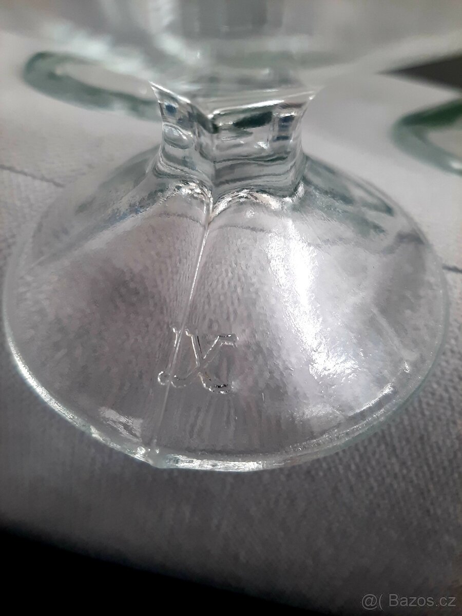 Skleněné poháry, misky, sklenice na kávu a jiné.. - 12