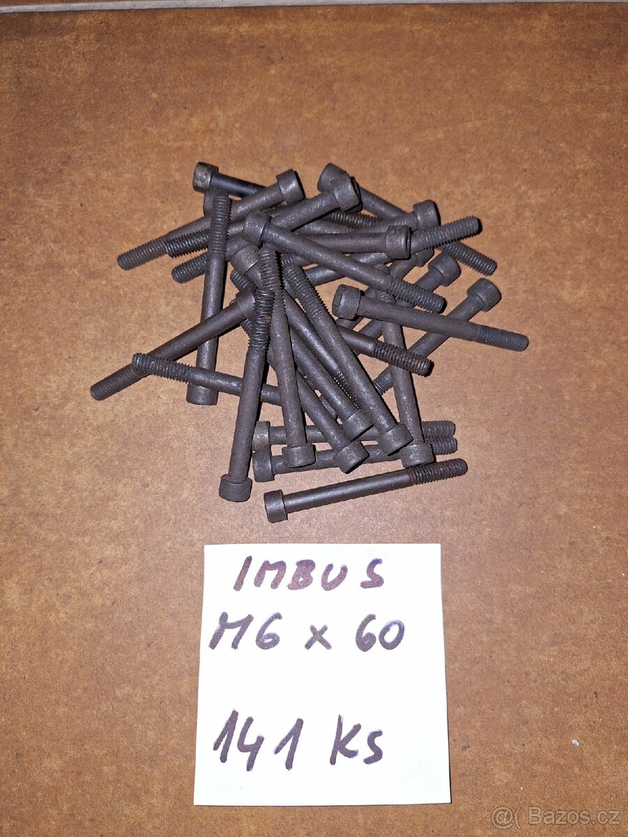 Spojovací materiál šrouby, nýty - 12