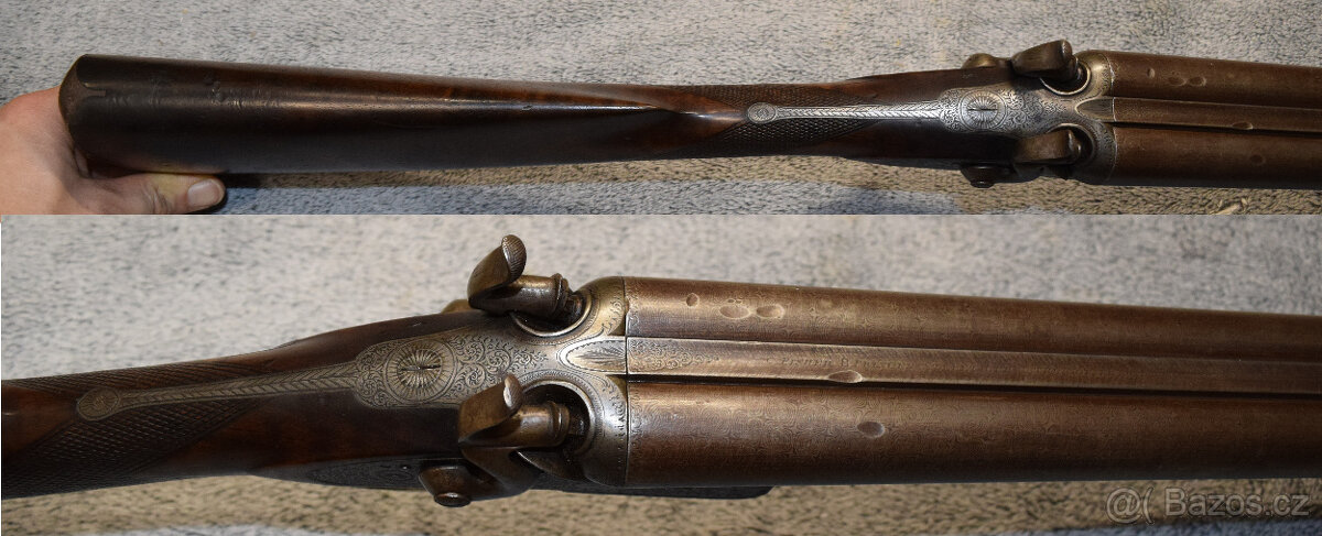 Anglická broková dvojka, lancasterka .12 - 12