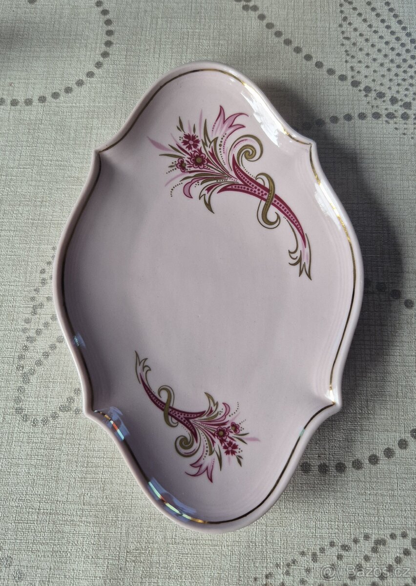 Růžový porcelán H&C Czech - 12