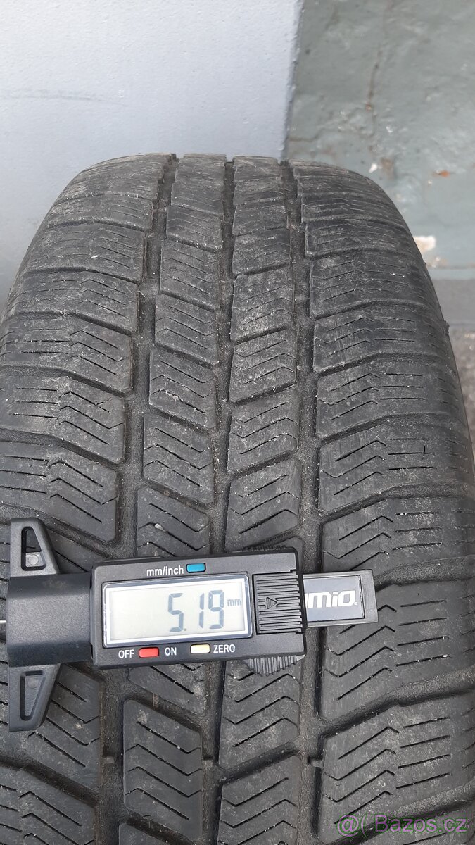Originál alu kola škoda + zimní pneu 195/65 R15 - 12