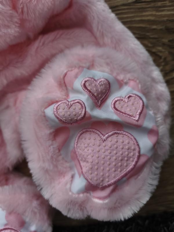 Overal/kostým zajíčka se srdíčky - 12