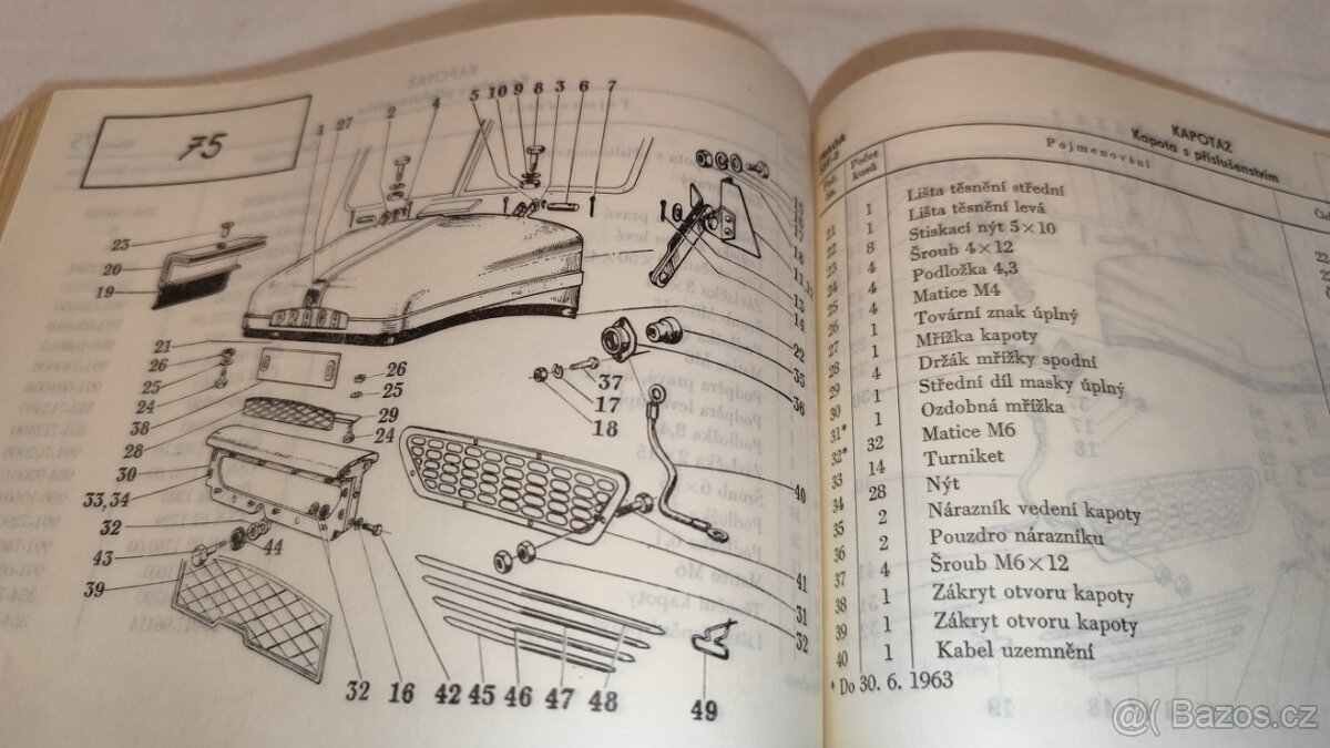 Praga S5T - katalog náhradních dílů - 12