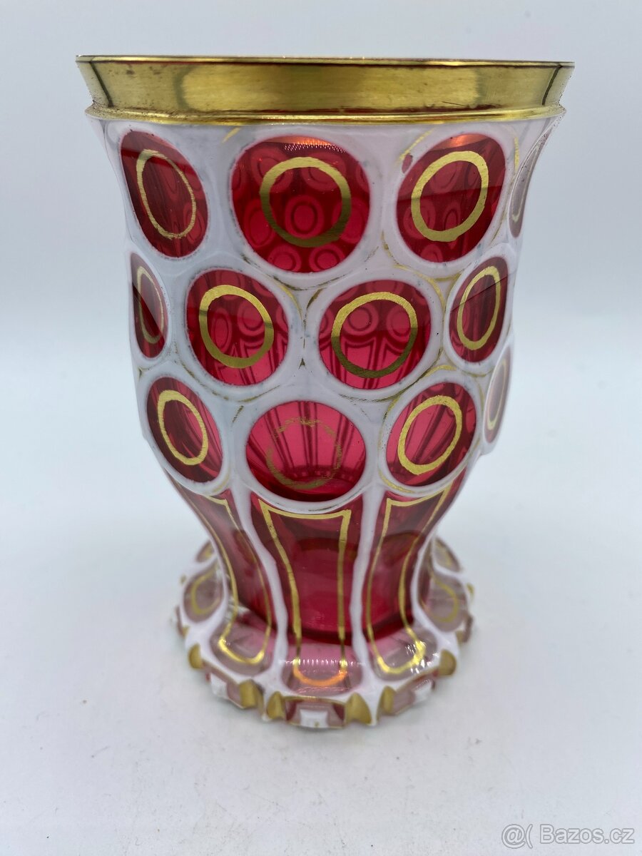 Sběratel nabízí staré BIEDERMEIER sklenice - 12