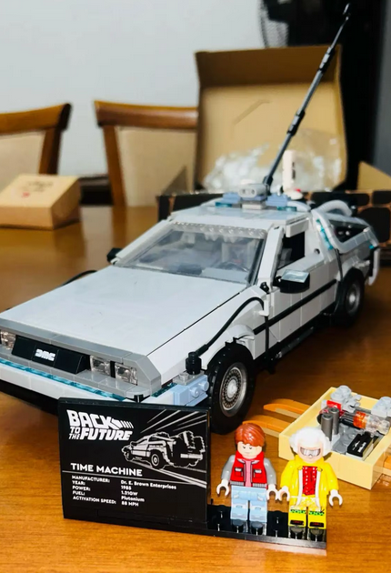 STAVEBNICE 10300 Stroj času z Návratu do budoucnos (náhrada) - 12