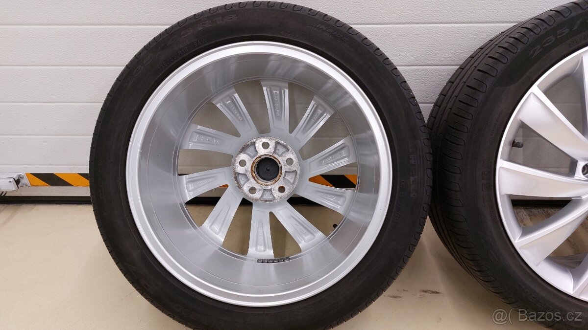 Alu kola 5x112 r18 Pegasus originál Škoda Superb III Faceli - 12