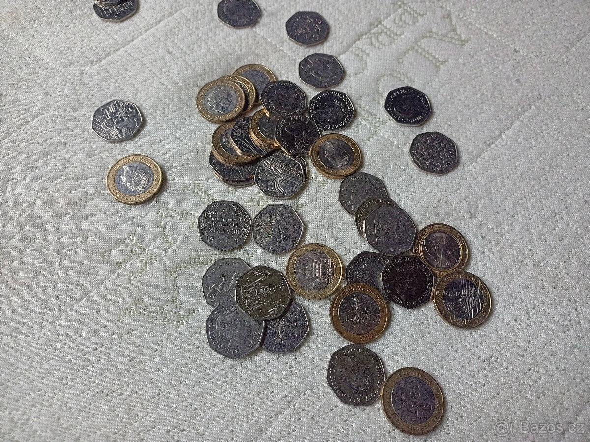 Prodám sbírku anglických mincí. - 12