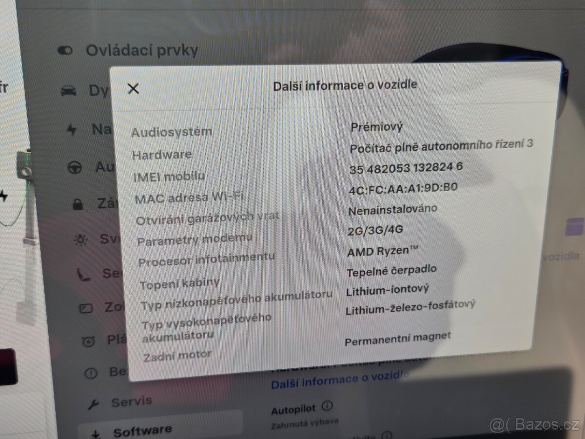 Tesla Model Y Standard Range / koupeno v ČR / SOH 96% / Tová - 12