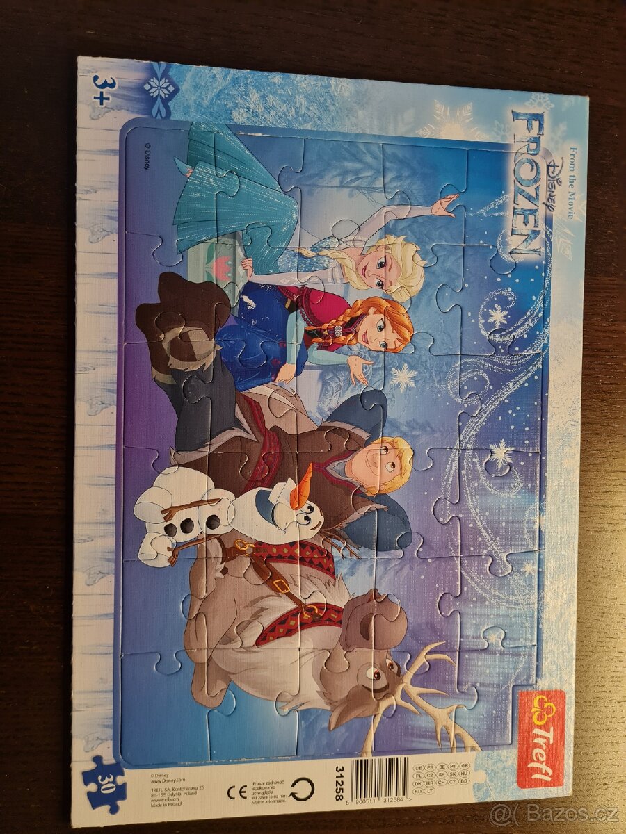Batoh, Hrací skříňka, Dřevěné kostky, krabička a Puzzle - 12