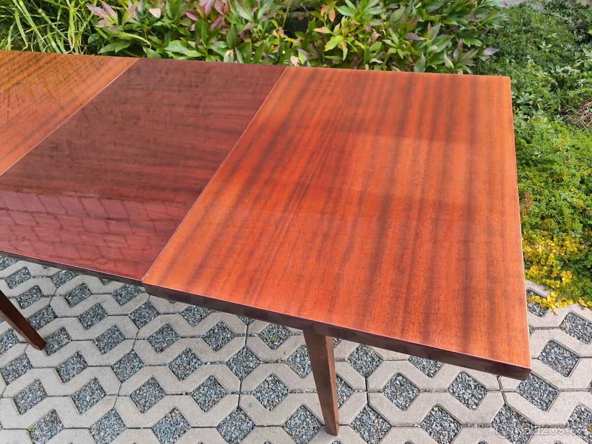 Retro jídelní rozkládací stůl Jitona - 70. léta - 12