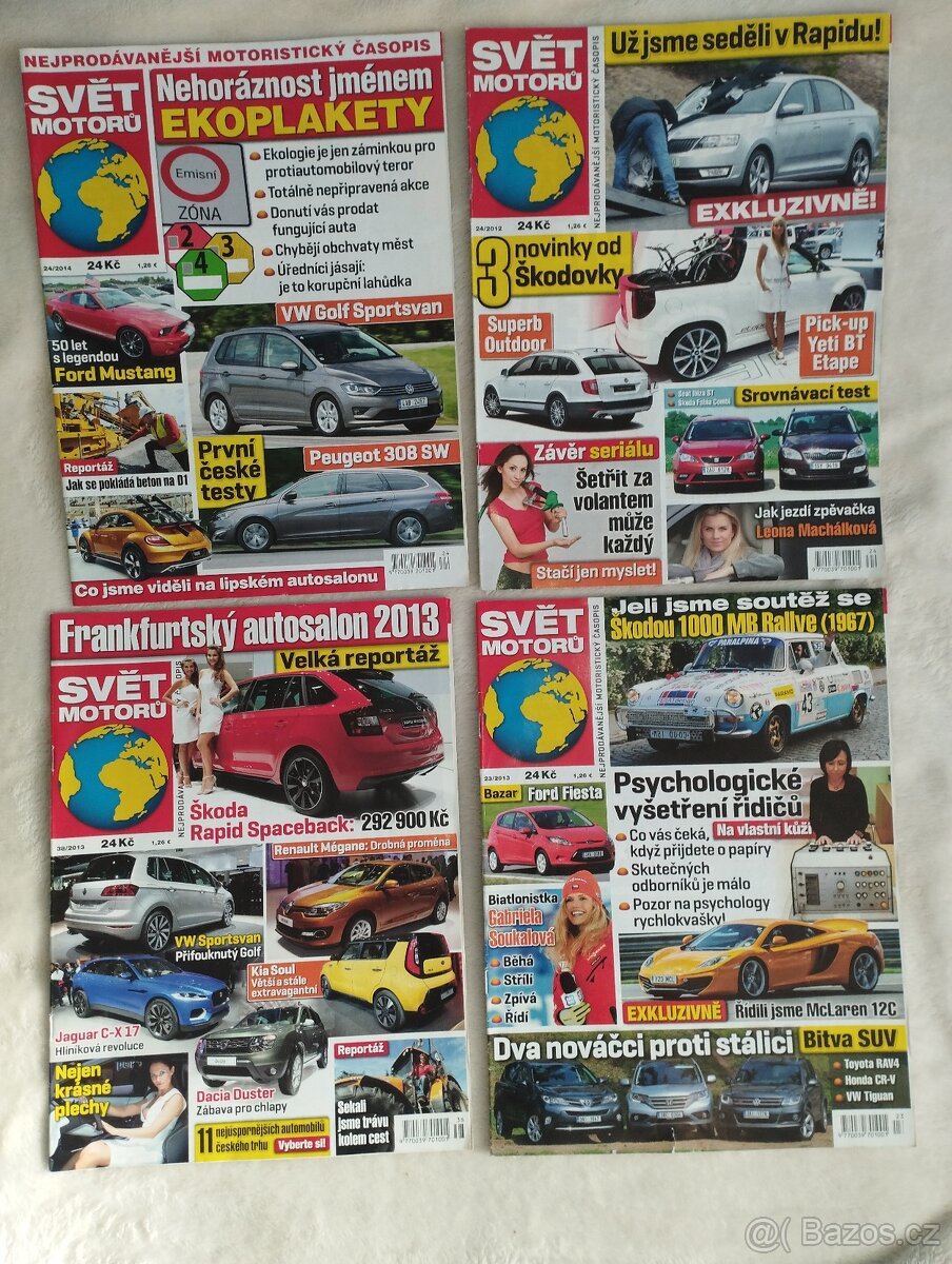 časopisy o autech - 12