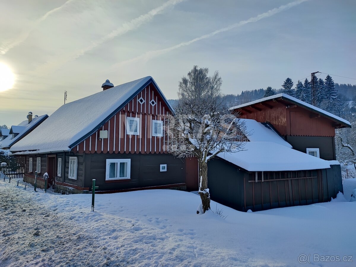 Jablonec nad Jizerou, prodej chalupy a obytné stodoly na poz - 12