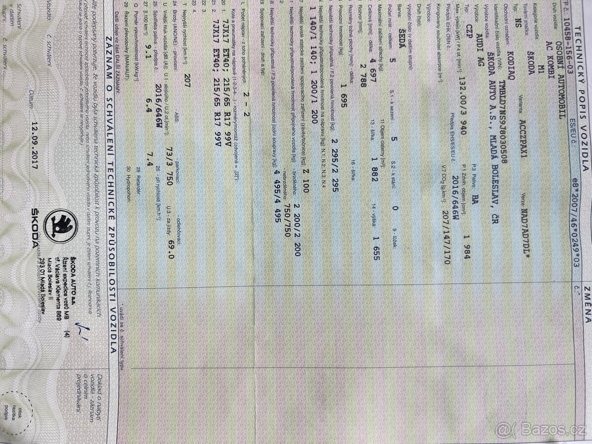 Škoda KODIAQ 2.0 TSI, 132 kW STYLE 4x4 DSG - 12