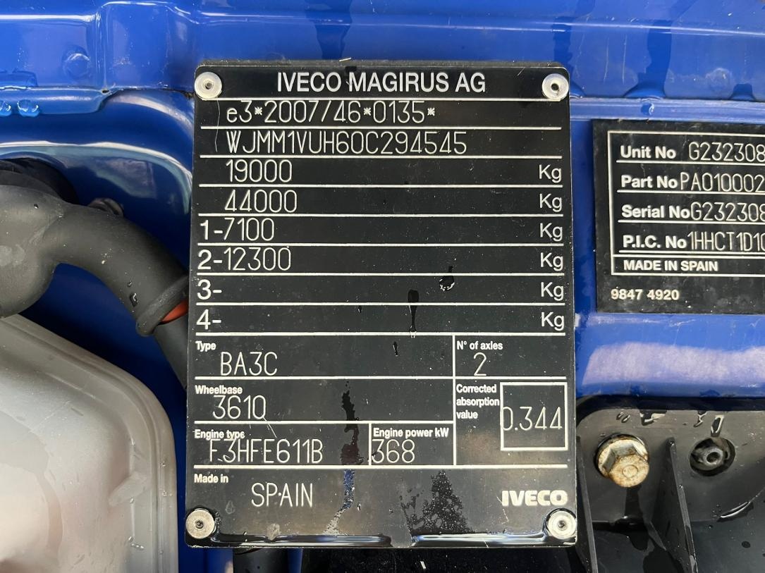 Iveco STRALIS 500 LOW DECK AUTOMAT EURO VI. - 12