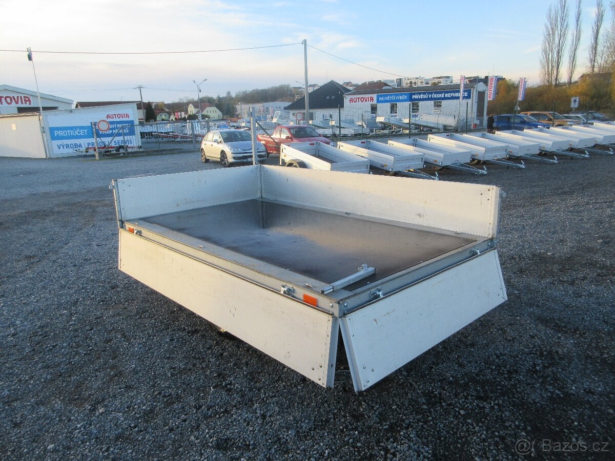 Bazarový přívěs ZV 22 750kg N1 2,55x1,50/0,35 - 12