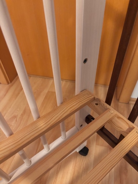 Dětská postýlka Drewex Mocca se stahovací bočnicí - 12