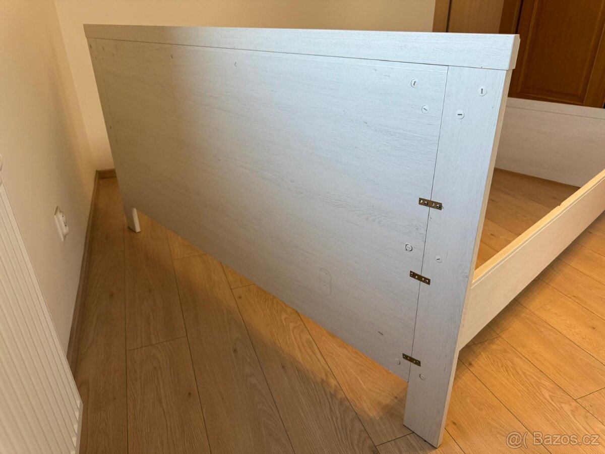 Manželská postel s matrací - 12