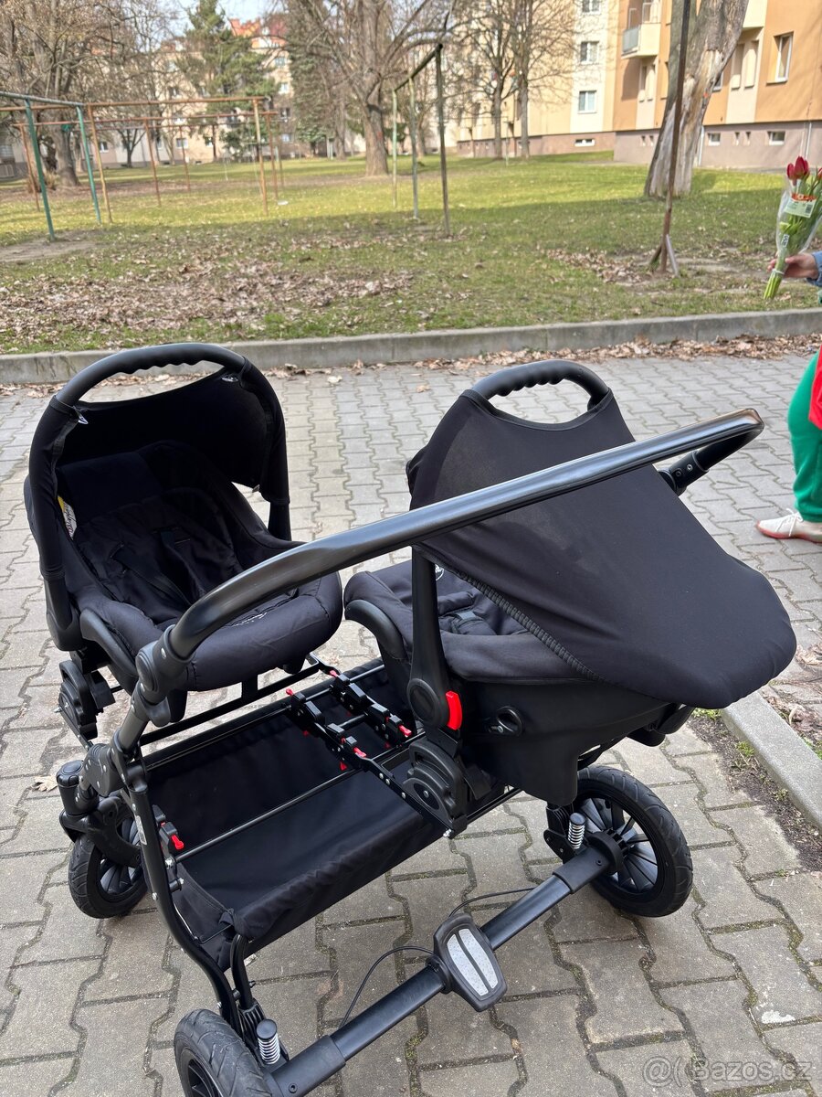 Kočárek pro dvojčata BAIR - 12