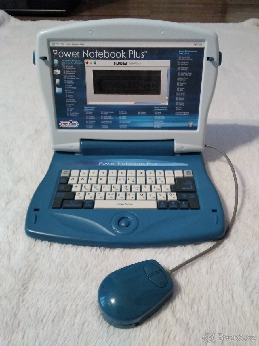 Dětský Power Notebook Plus, dvojjazyčný - 12