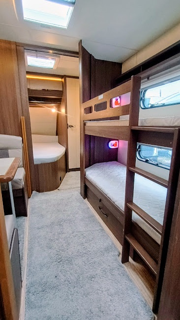 Hobby 720UKFE, solár, KLIMA, markýza, palandy, předstan - 12