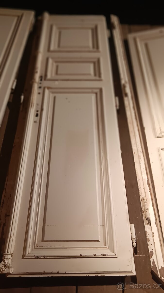 Krásné interiérové dvoukřídlé kazetové dveře - 12