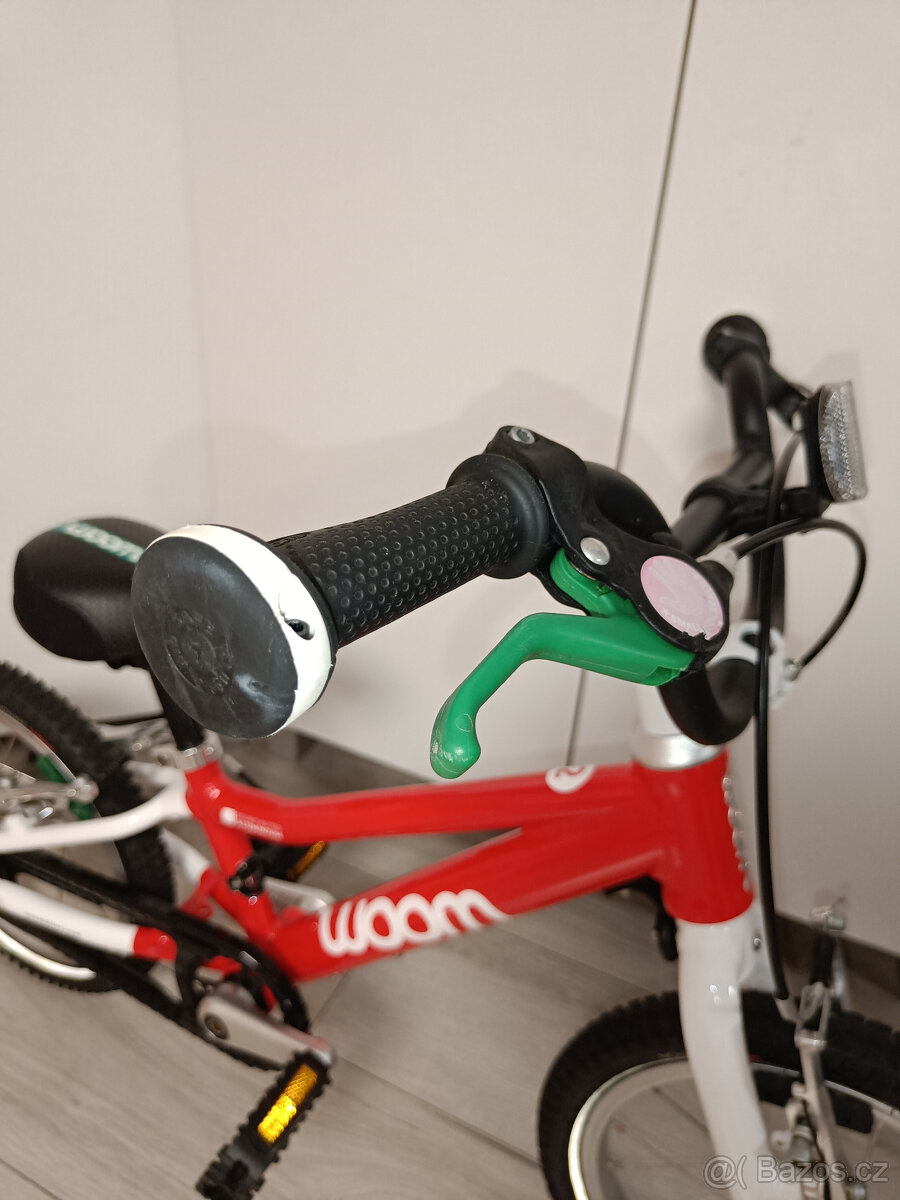 14" Dětské kolo Woom 2 - červená - 12