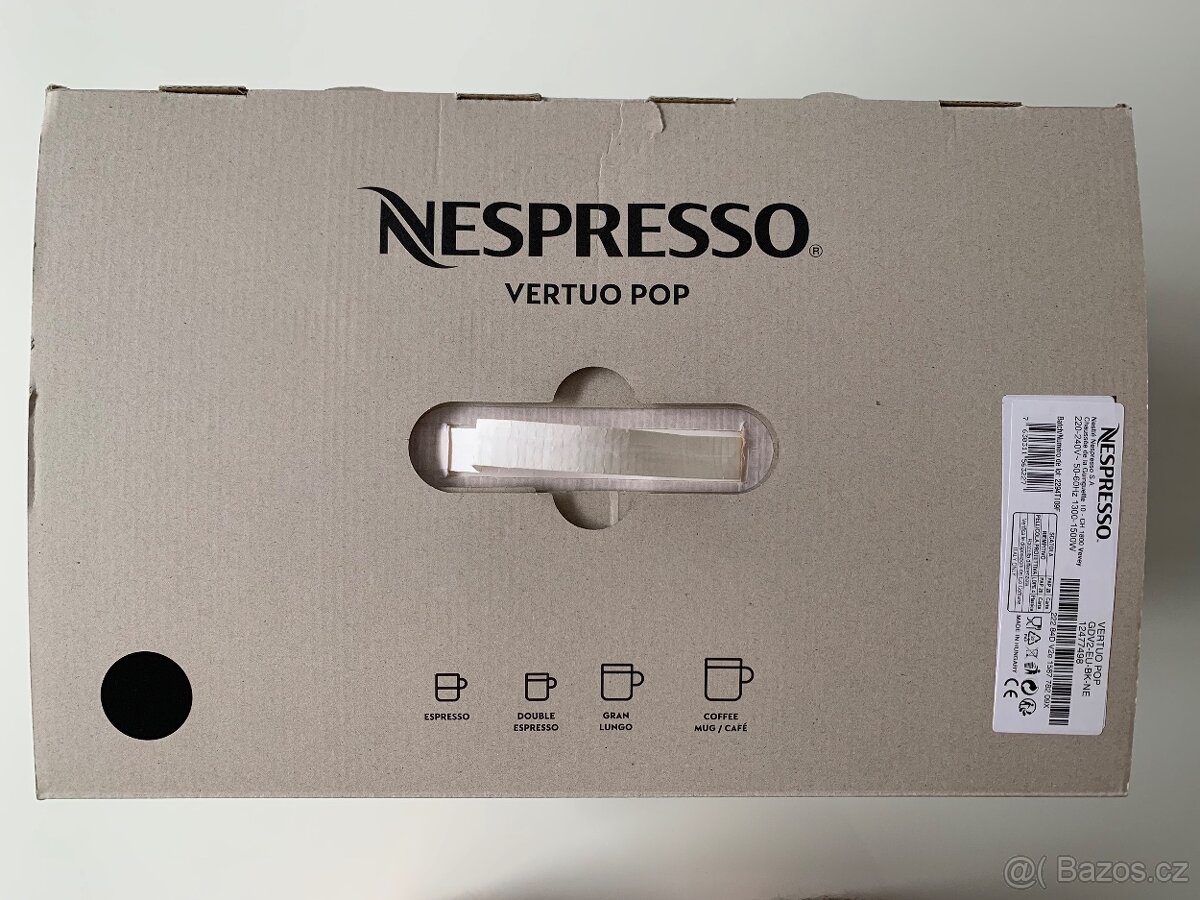 Nespresso Vertuo Pop - nový, nikdy nepoužitý - 12