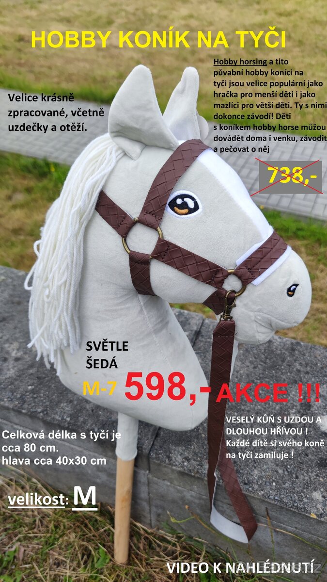 HOBBY HORSE - velikost M - 12