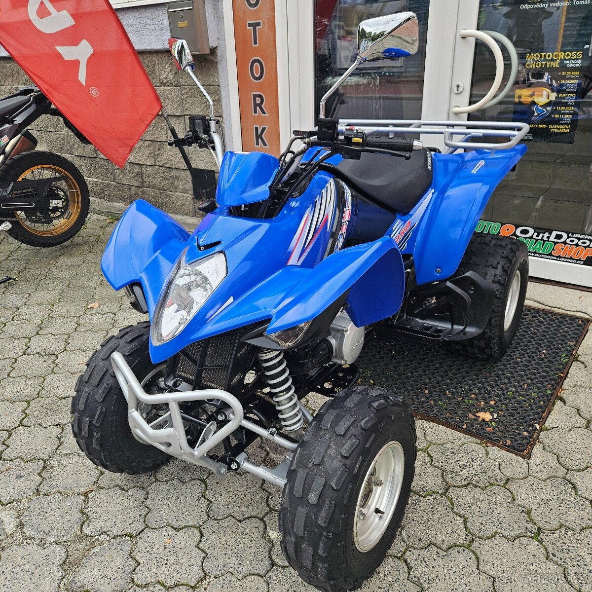 Kymco Maxxer 250, nová STK, najeto pouze 4.721 km - 12