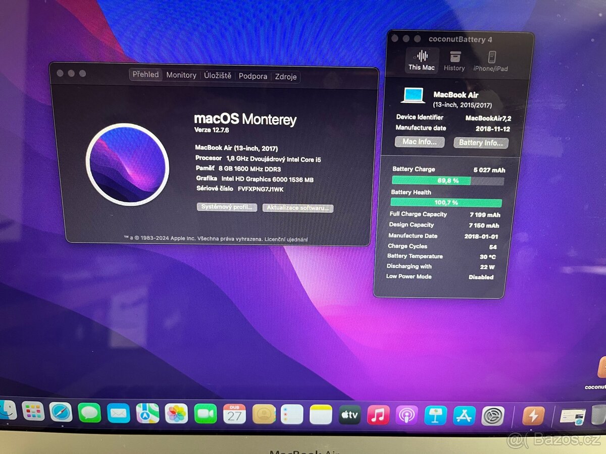 MacBooky Pro a Air 2015-2019 - 12