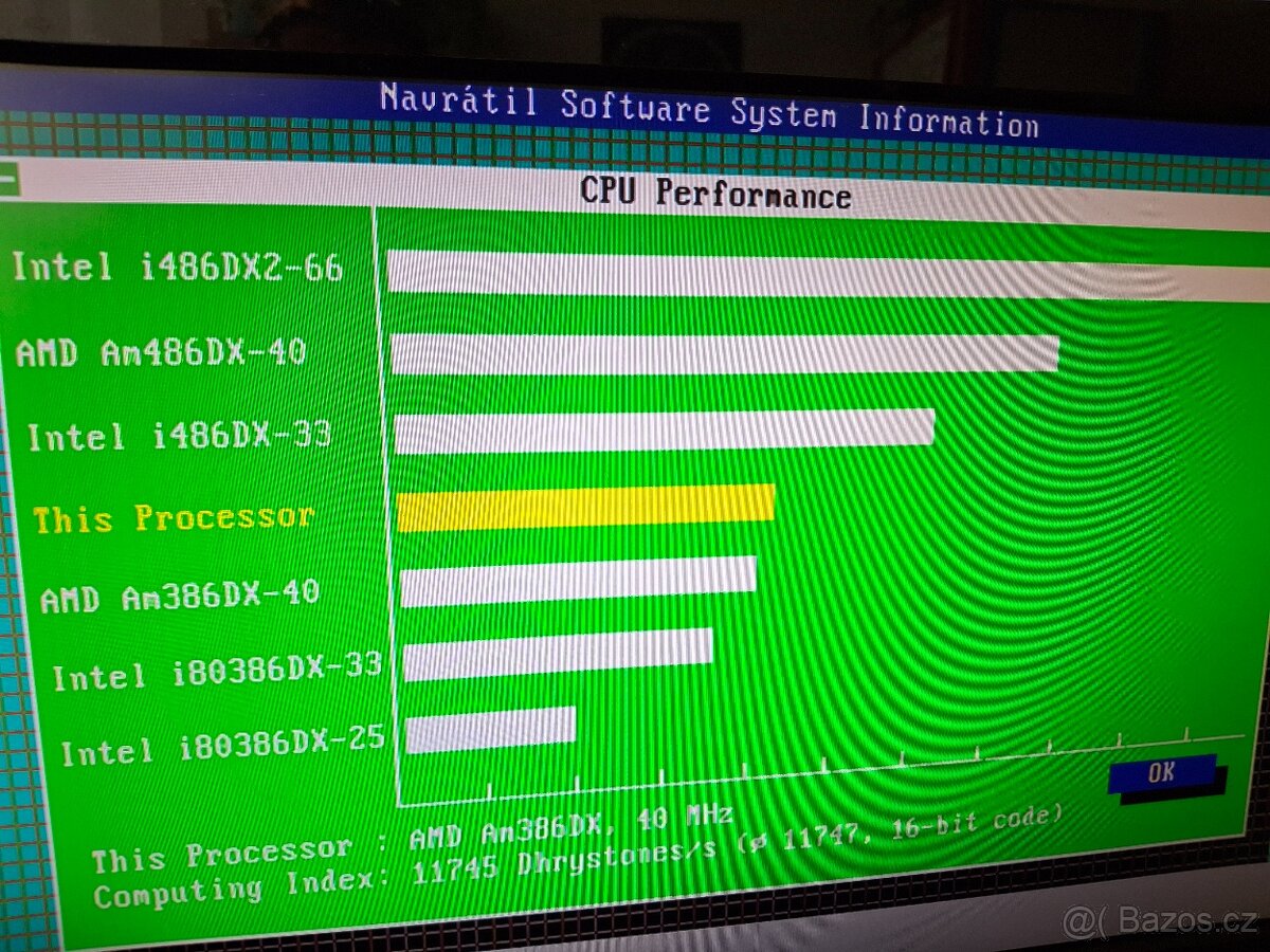 Retro počítač 386DX/40 - 12