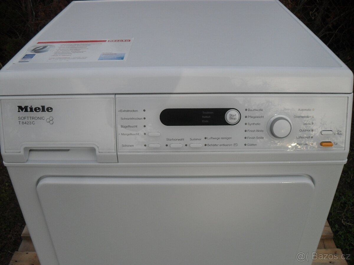 MIELE SET, PRAČKA+SUŠIČKA, 7+6KG, VOŠTINOVÝ BUBNY-7500HODIN - 12