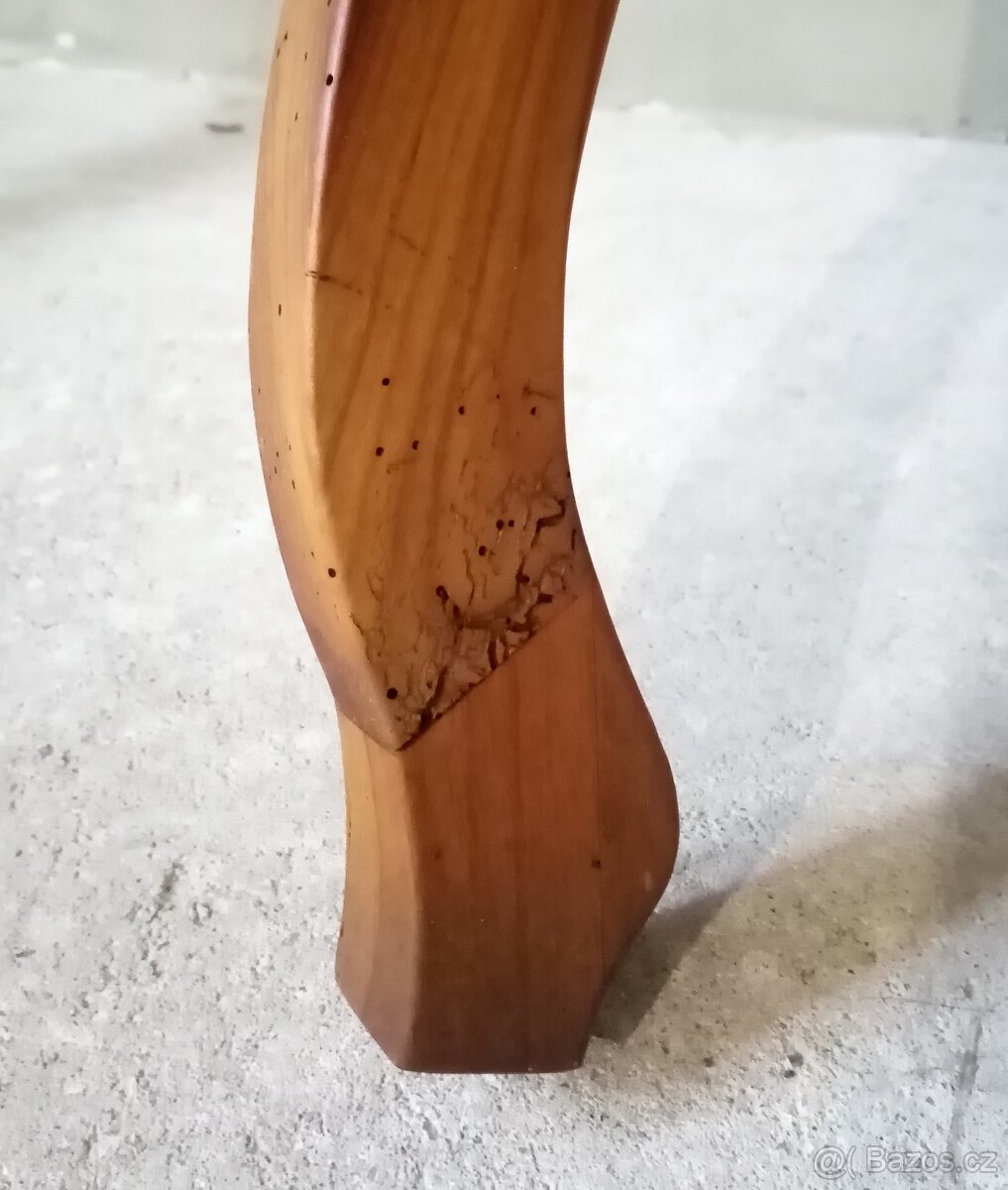 Stůl - stolek - třešňové dřevo - 12