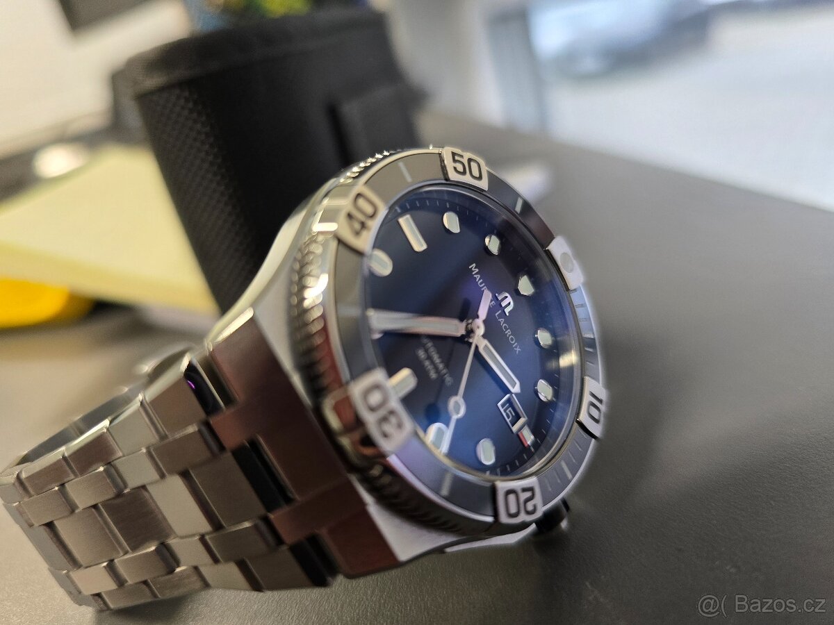 Pánské hodinky Maurice Lacroix Aikon Venturer black 43mm aut - 12