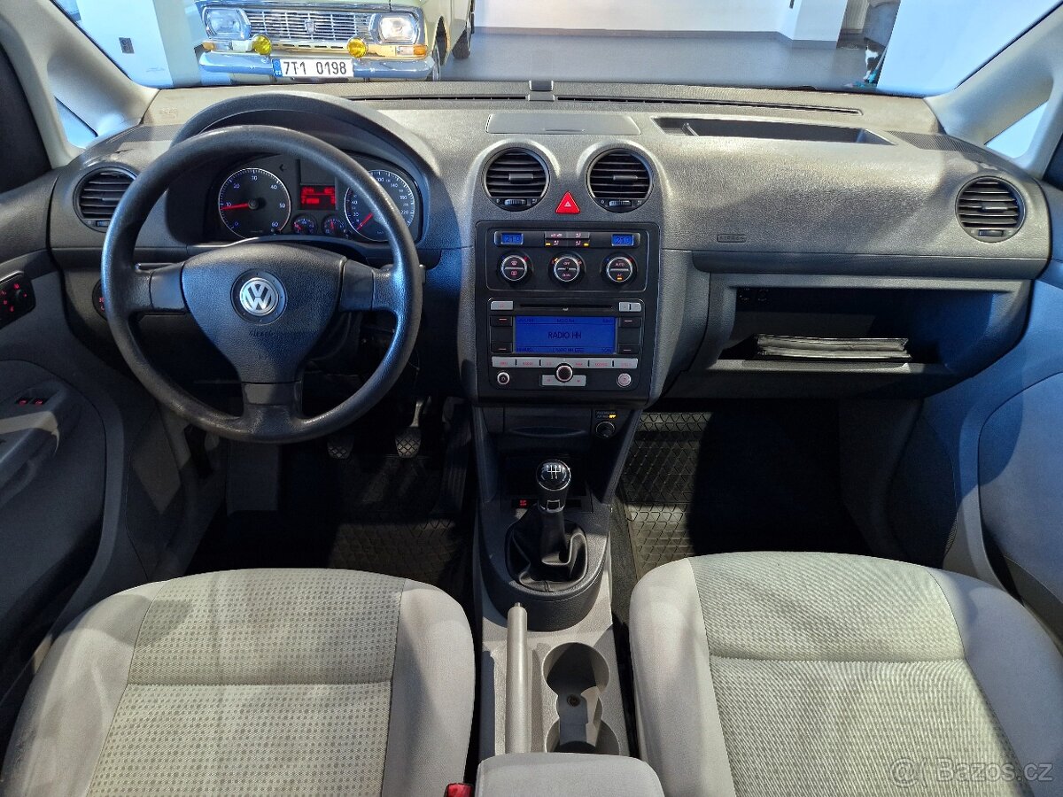 VW Caddy Maxi 1.9TDi 77KW 7 Míst Digi klima Tažné - 12