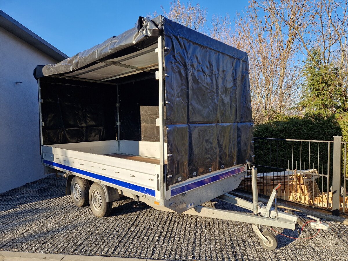 Vlek 2700kg s plachtou - 12