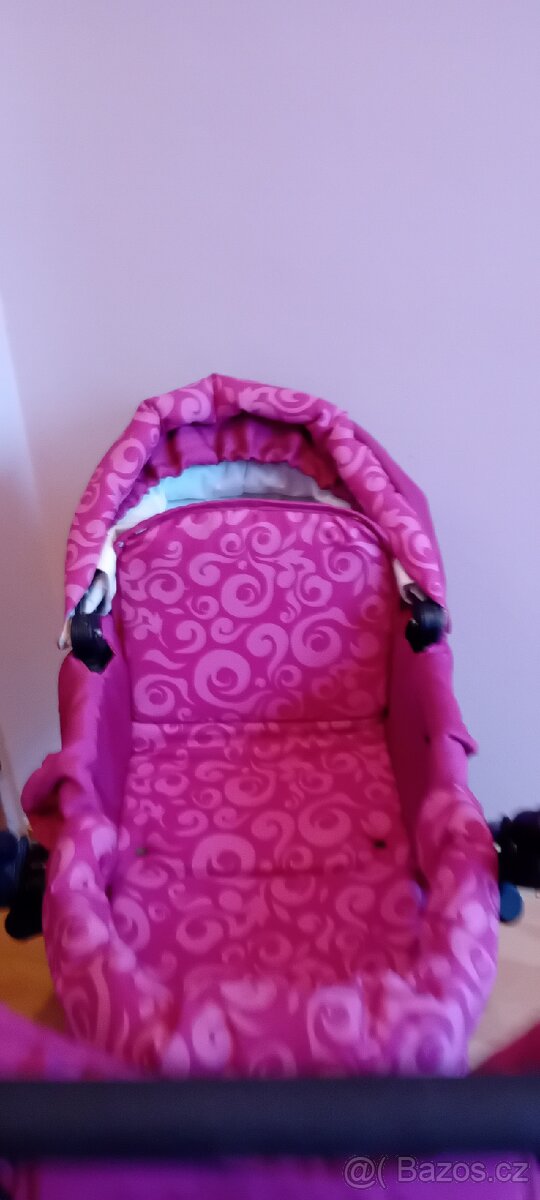 Trojkombinace- kočárek pro panenky - 12