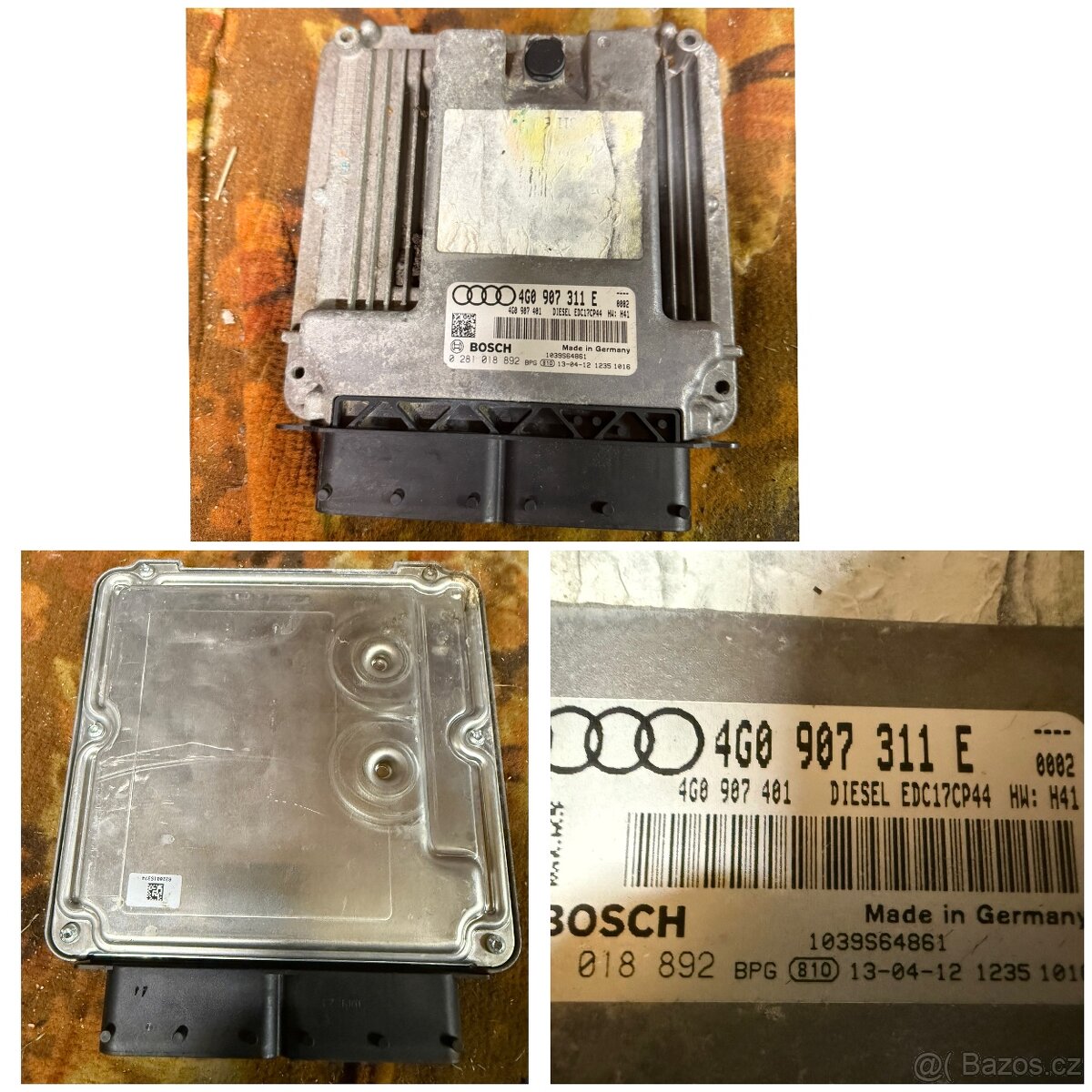 Jednotky a el. soucasti - Audi A6 4G/C7 - 12