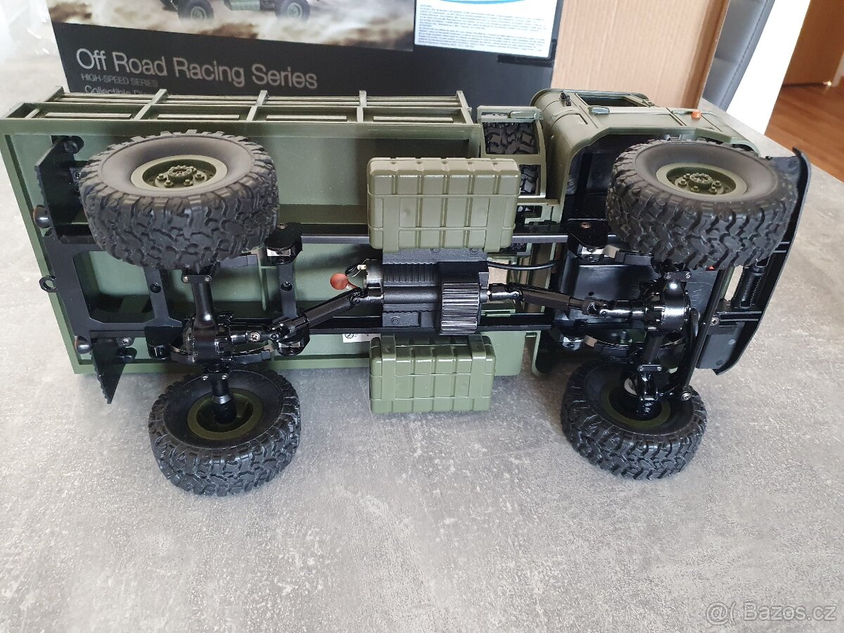 RC Military Truck GAZ WPL B24 1/16 4WD zelený - 12
