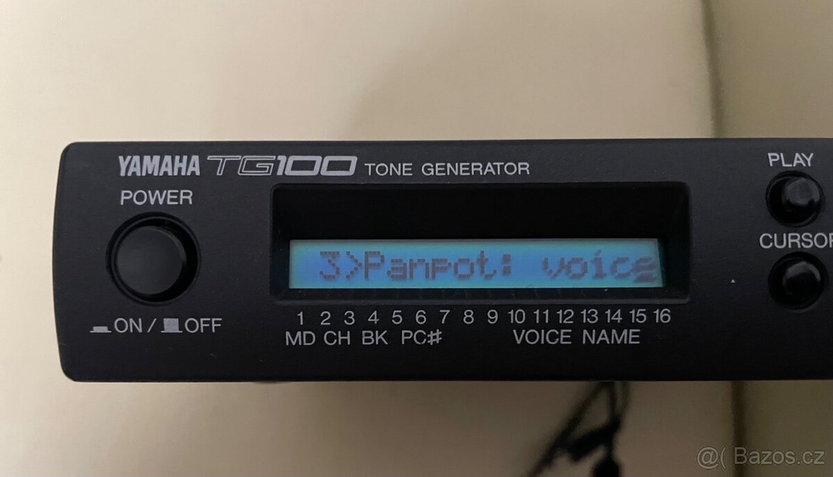 Yamaha TG100 - 12