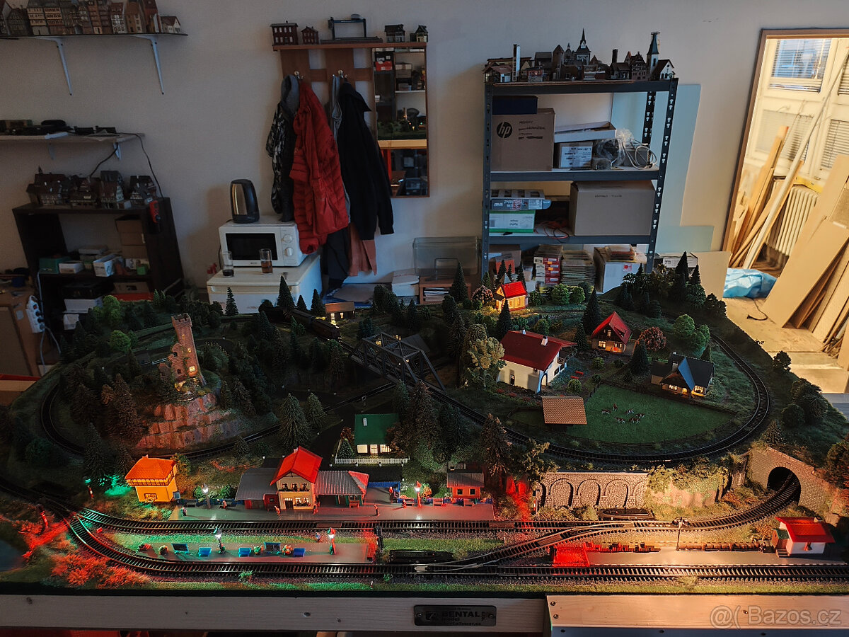 Kolejiště TT 150 x 90 cm - 12